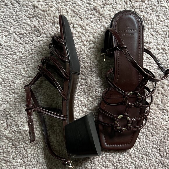 Sezane Filipa Sandals - NEW NEVER WORN - Size 8 - Picture 3 of 4